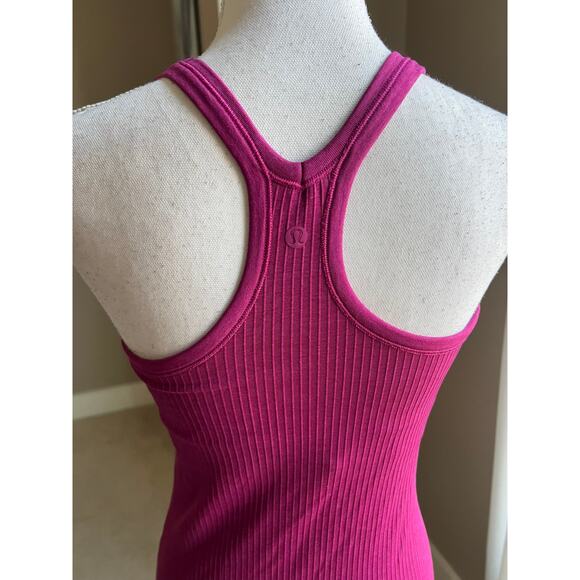 Lululemon Ebb to Street Tank, magenta purple yoga athleisure size 8 - Picture 4 of 4